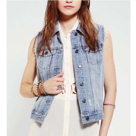 Urban Outfitters BDG Americana denim vest - Picture 2 of 8